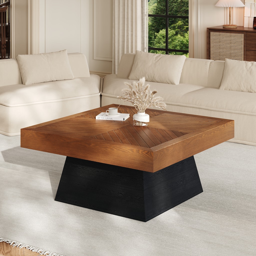 Modern Square Coffee Table for Living Room
