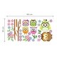 preview thumbnail 5 of 4, Walplus Glow in Dark Owl Flower Tree Children Wall Sticker Nursery Decor