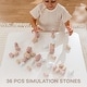 preview thumbnail 11 of 26, Stacking Rocks, 36 pcs Wooden Stacking Stones by Comfy Cubs