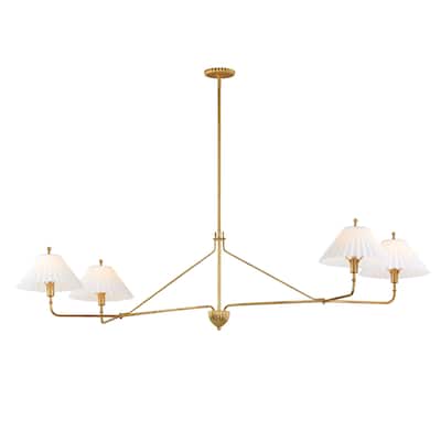 Maxim 18314SW Kismet 4 Light 60" Wide Linear Pendant