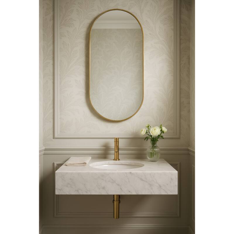 Varaluz Capsule Wall Mirror - 22"W x 40"H Mirror