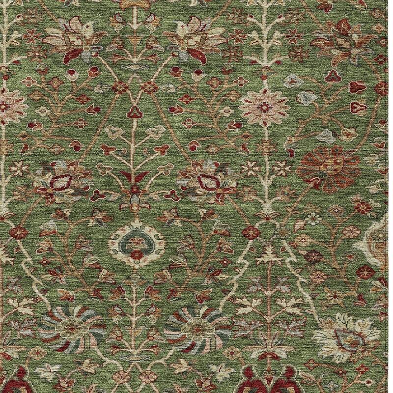 HomeRoots Floral Transitional Rectangle Outdoor Rug
