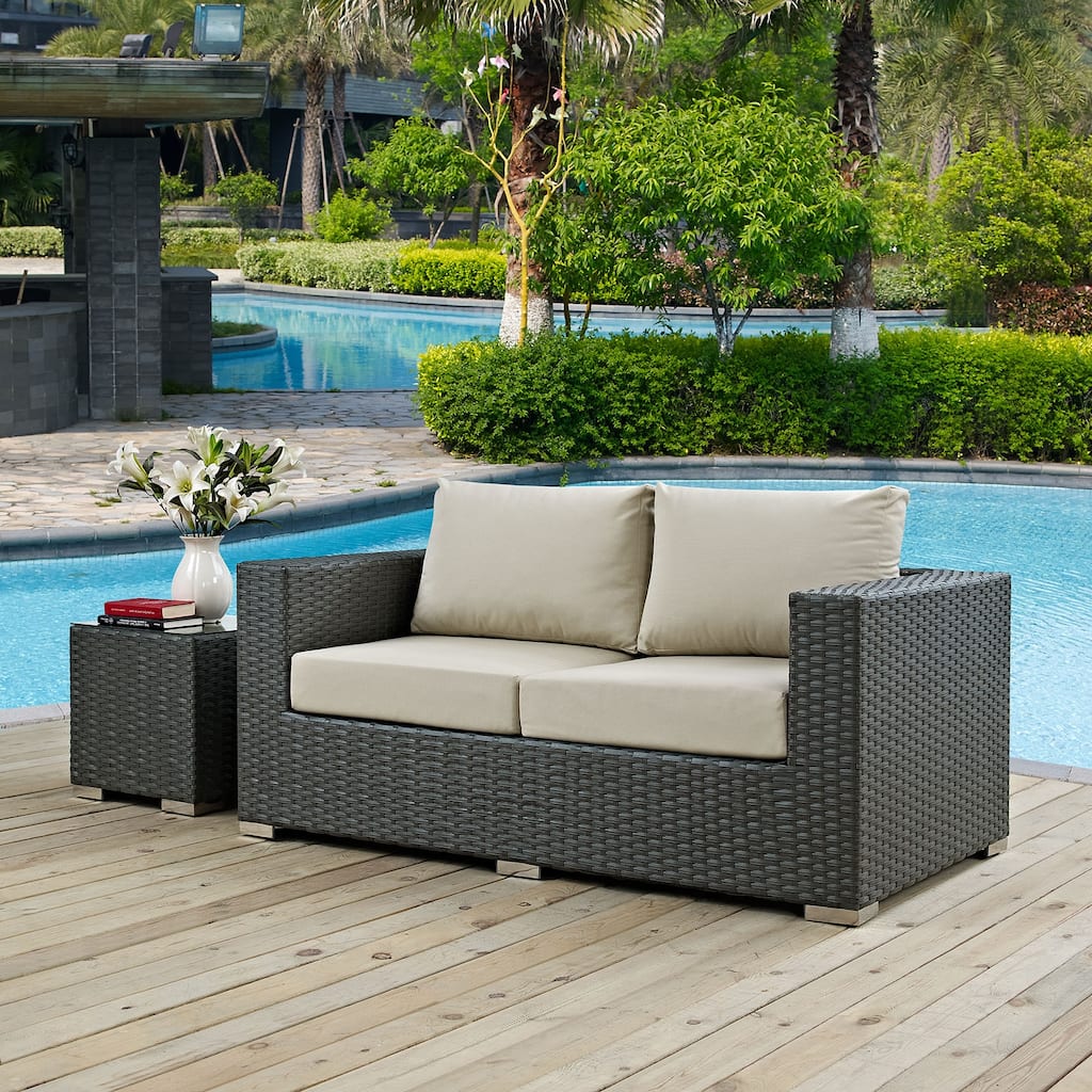 Sojourn Outdoor Patio Sunbrella® Loveseat