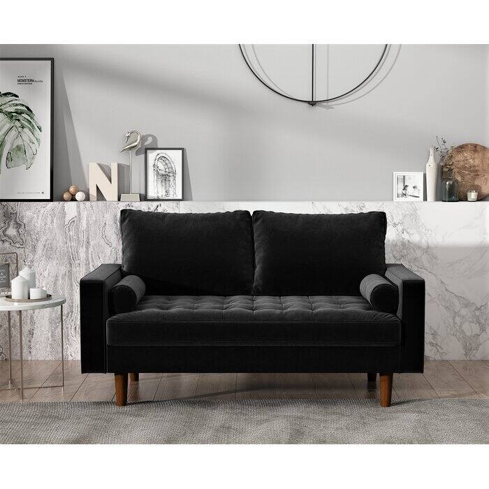 US Pride Mac Velvet Loveseat
