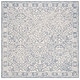 preview thumbnail 13 of 56, Lauren Ralph Lauren Handmade Olivier Floral Wool Rug 3' Square - Blue/Ivory - Square