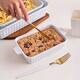 MALACASA Series Bake.Bake, Rectangle Porcelain Bakeware Set