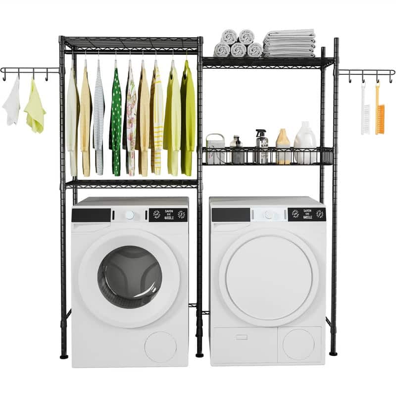 over Washer and Dryer Shelves