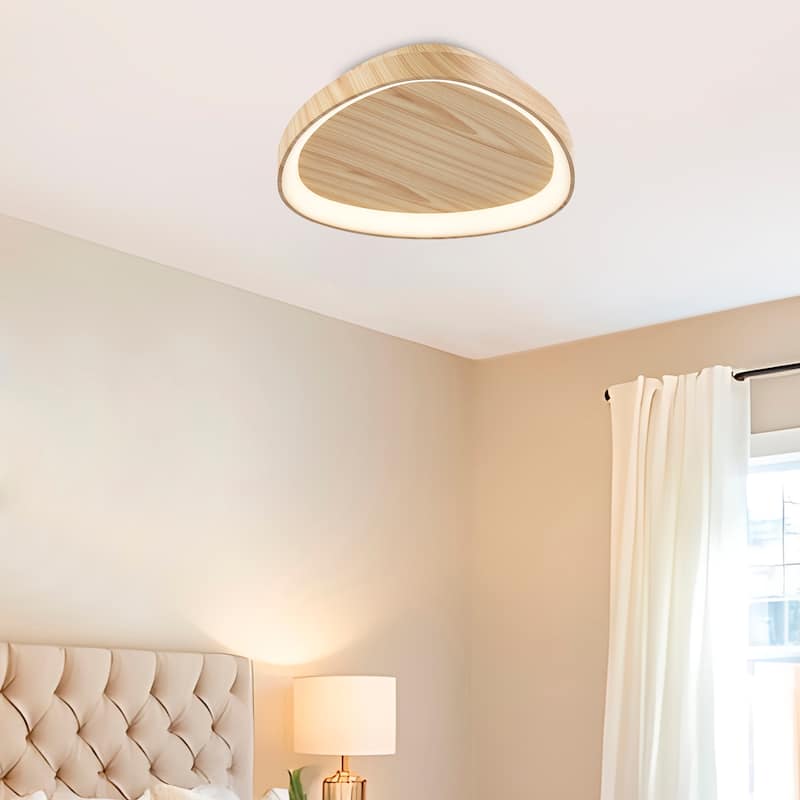 Wall Lamp Natural Wood - N/A - Imitation Pine Grain Wood