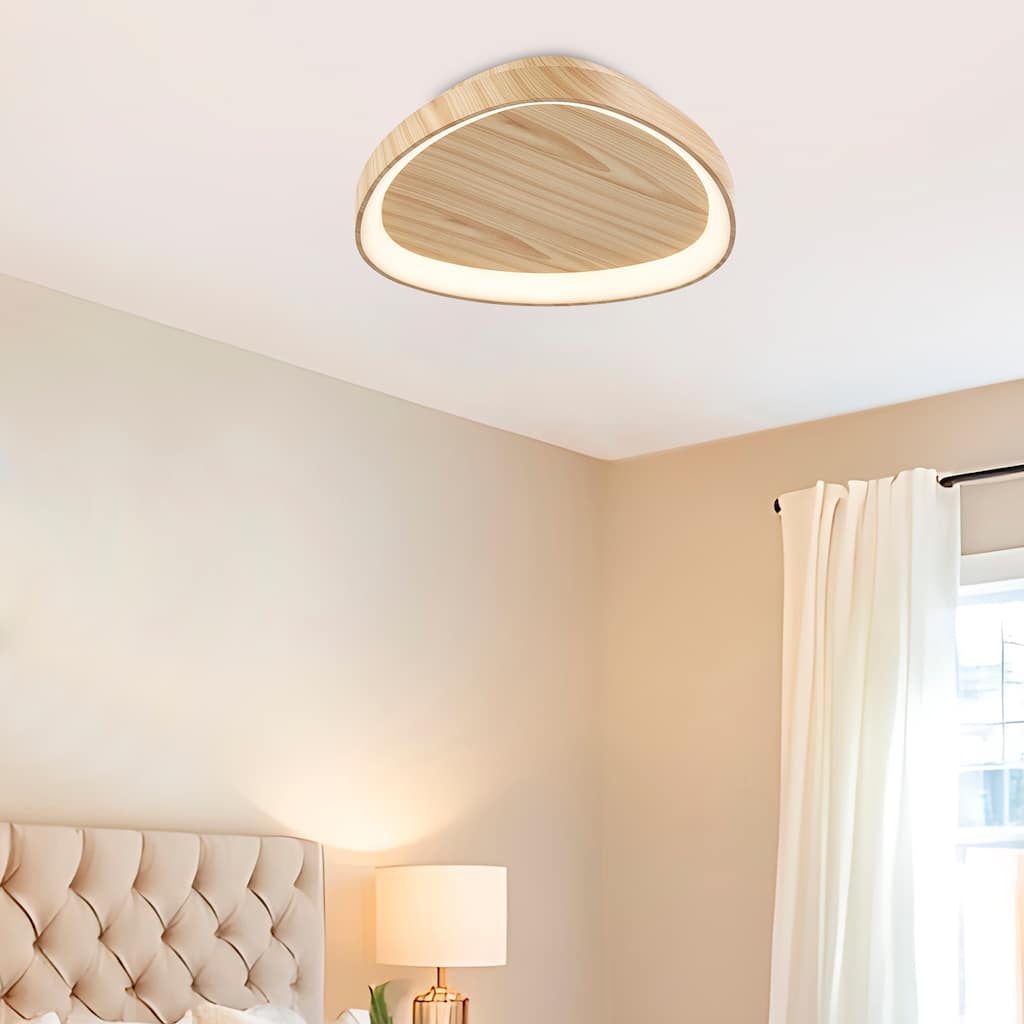 Wall Lamp Natural Wood - N/A