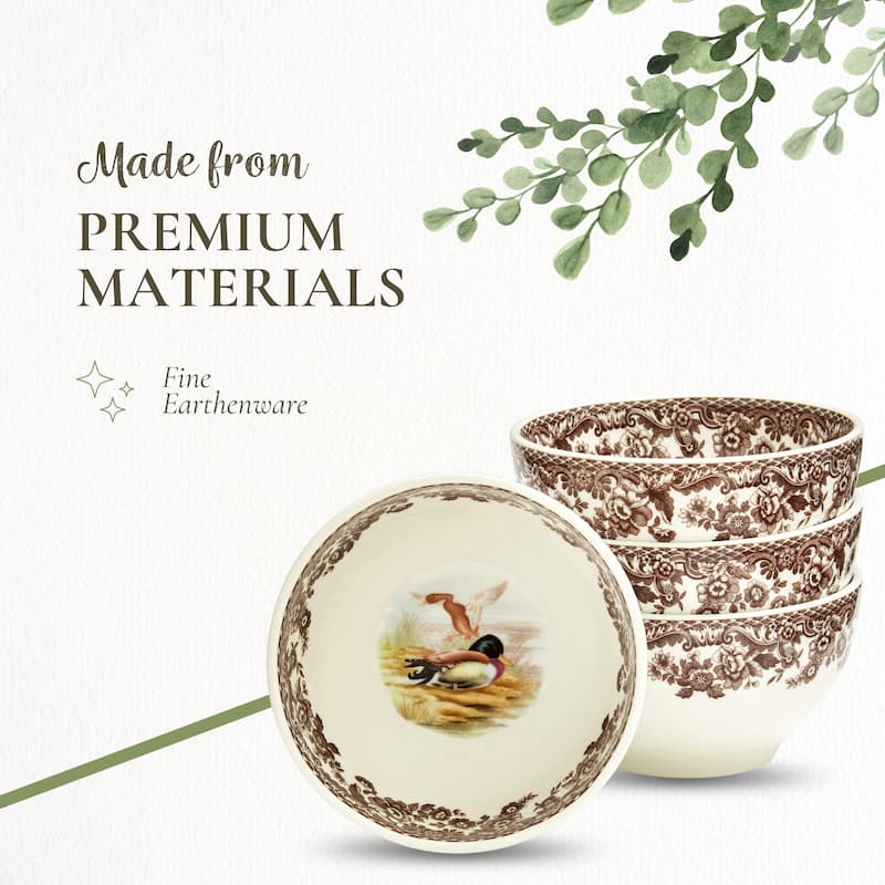 Spode Woodland Set of 4 Dip Bowls