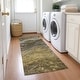 preview thumbnail 81 of 84, Machine Washable Indoor/ Outdoor Chantille Modern Abstract Rug Brown - 2'3" x 7'6"