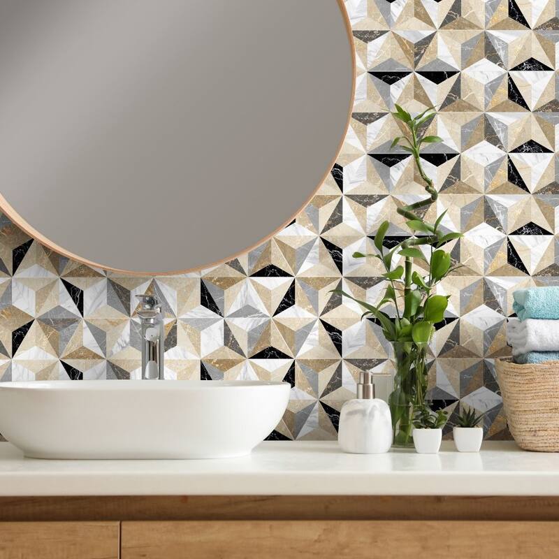 The Tile Life Osiris 8x9 Colors Porcelain Floor & Wall Tile