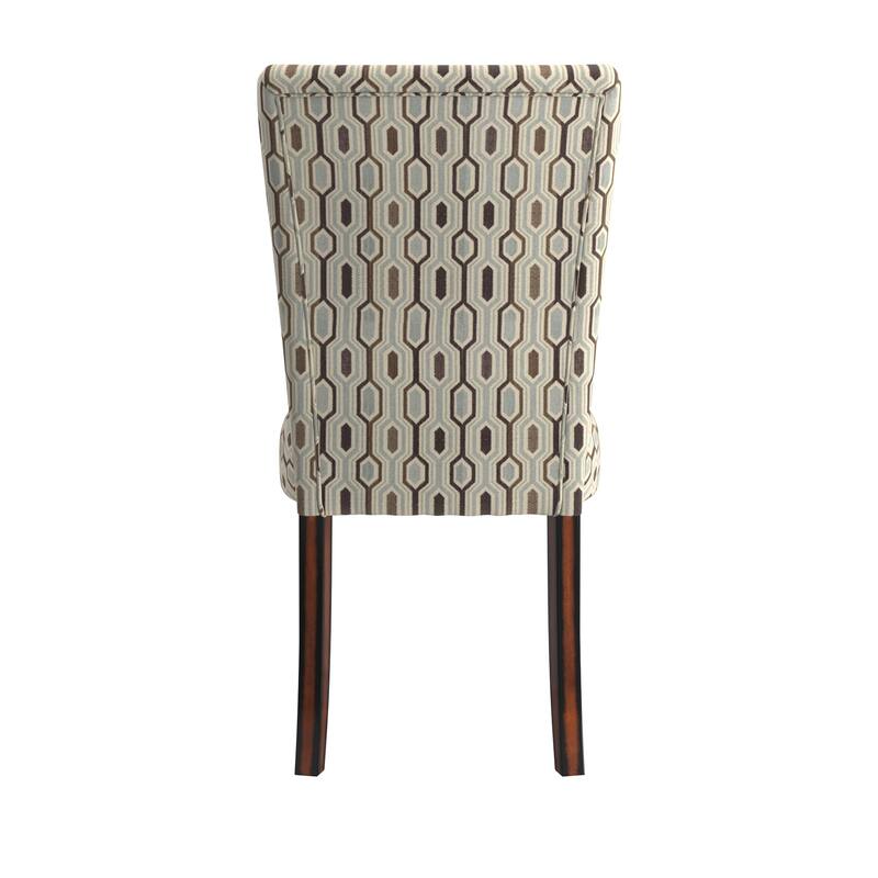 Catherine Print Parsons Dining Side Chair (Set of 2) by iNSPIRE Q Bold