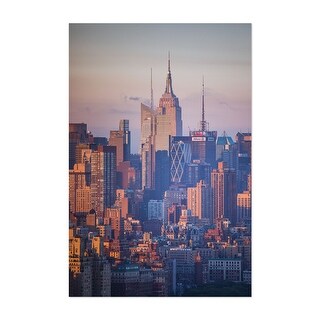 New York New York City Manhattan Aerial Photography Art Print/Poster ...