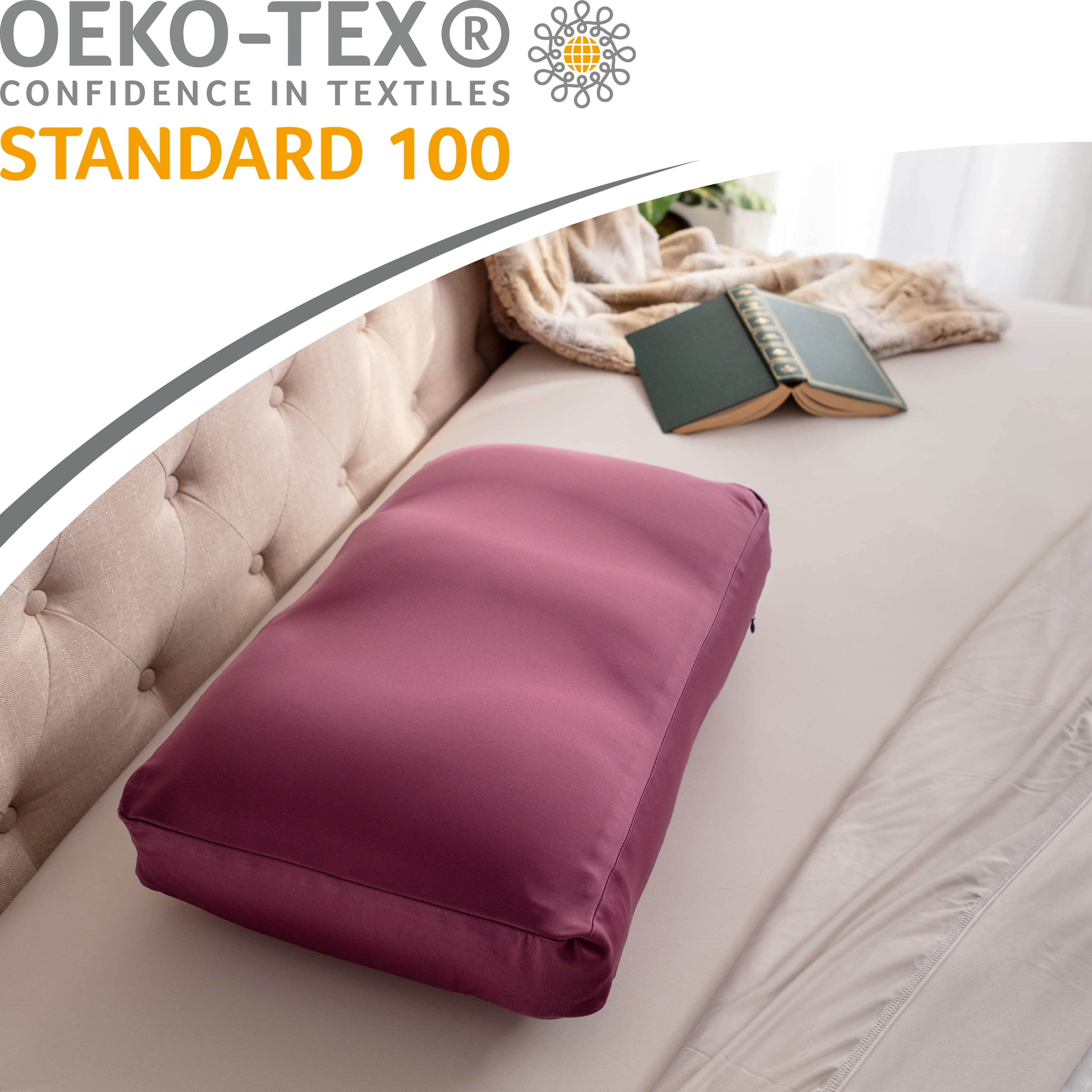 Microbead pillow bed deals bath and beyond