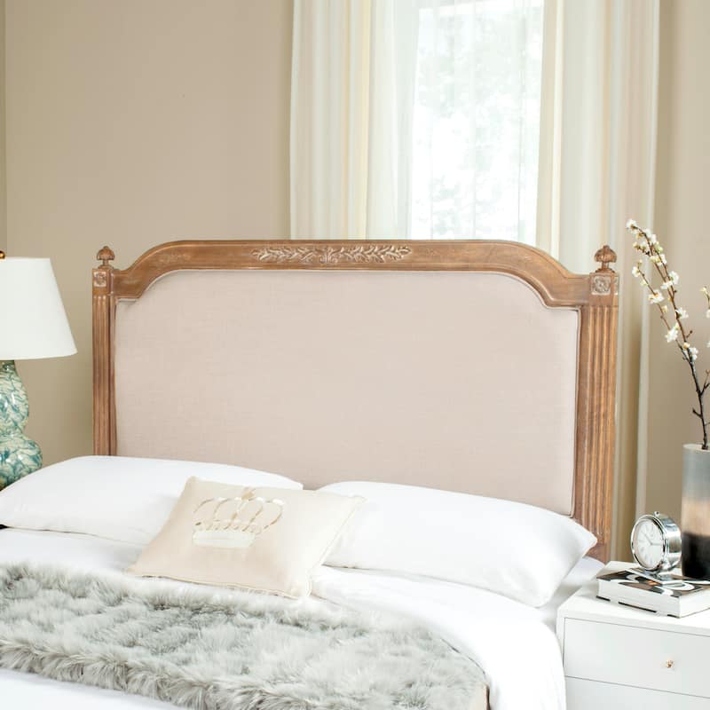 SAFAVIEH Sabrine Wood Headboard - Beige - Full