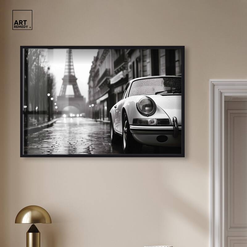 Rainy Day Paris Shadowbox by Art Remedy