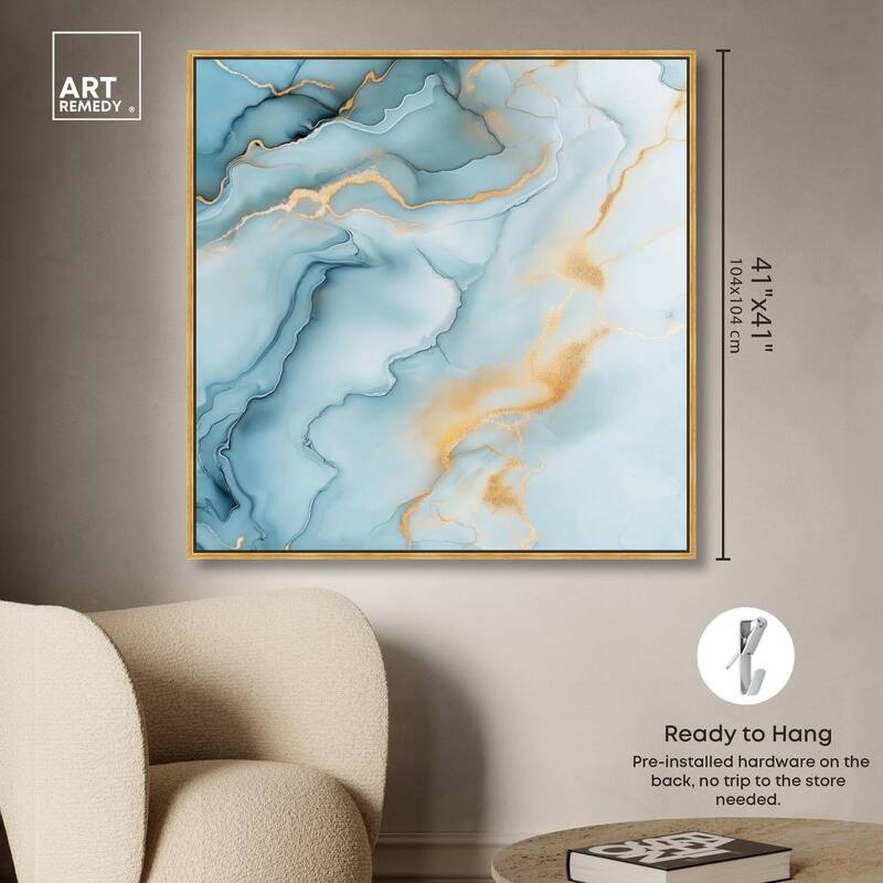 Precious Flow Canvas by Art Remedy
