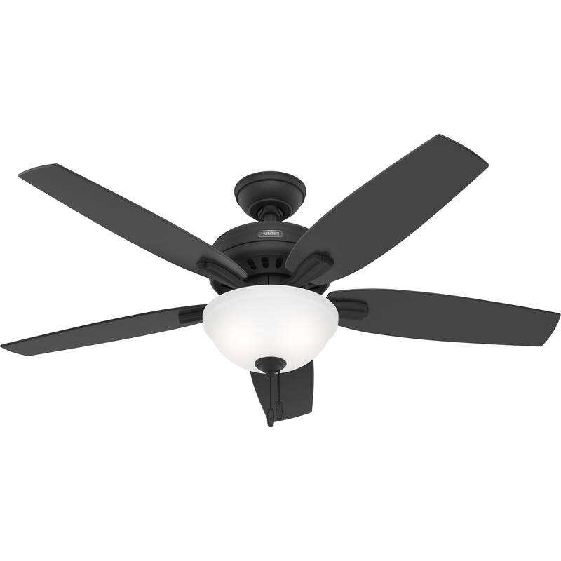 Hunter 52" Newsome Ceiling Fan with LED Bowl Light Kit and Pull Chain