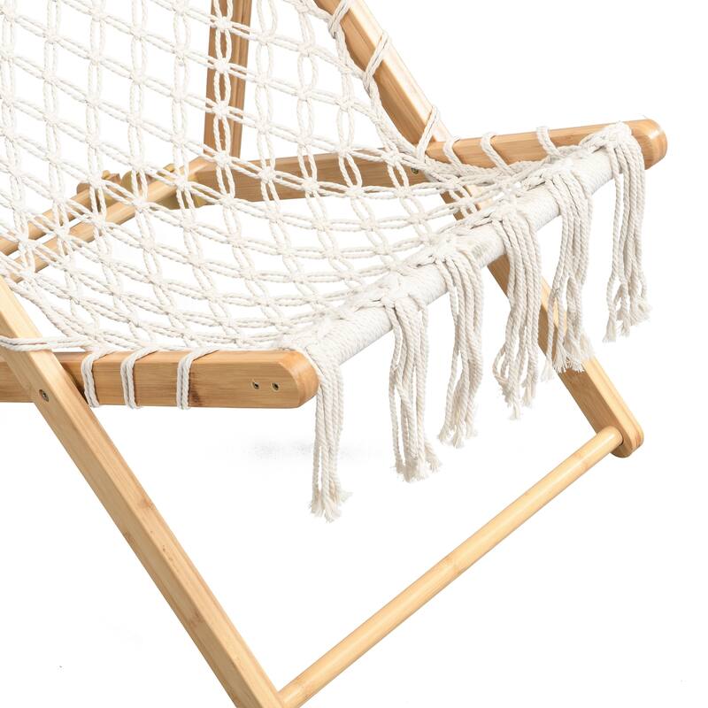 Set of 2 Weaving Chair, with Handwoven Rope for Patio,Living Room, Garden, Balcony