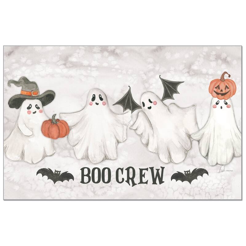 Boo Crew 24 Sheet Reusable Premium Paper Stock Placemats in Resealable Storage Bag Made in The USA 17" x 11" - Multi - More than 12
