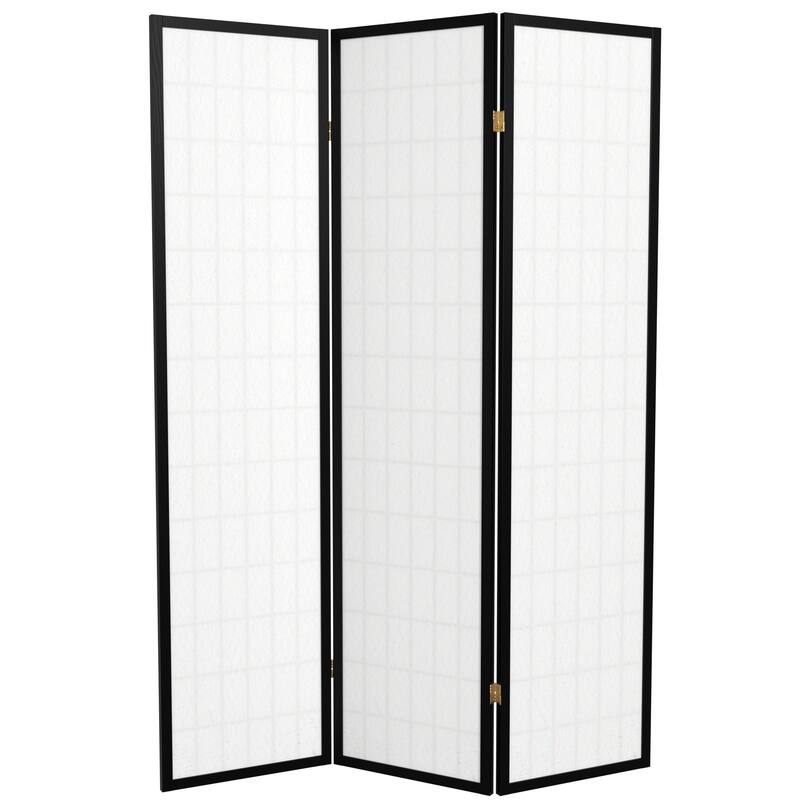 Wood and Rice Paper Windowpane Shoji Screen (China)
