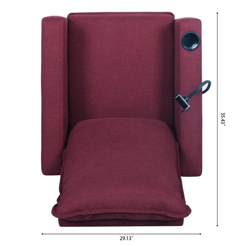 Accent Chair with Three gears and metal expansion frame