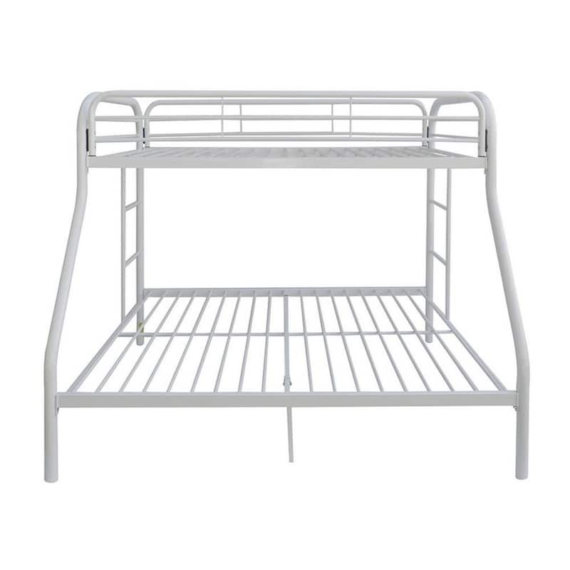 Tritan Twin/Full Bunk Bed, White