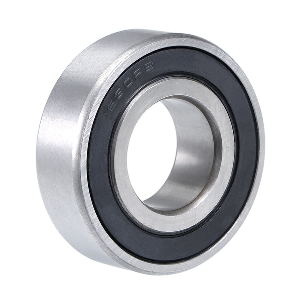 1630-2RS Deep Groove Ball Bearing 3/4"x1-5/8"x1/2" Double Sealed Chrome Bearings - 1 Pack - 1630-2RS (3/4"x1-5/8"x1/2")