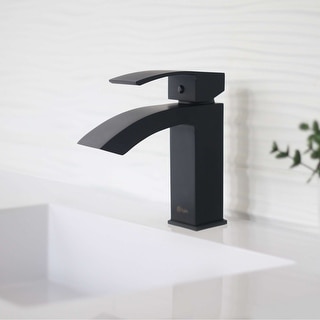 STYLISH Single Handle Single Hole Bathroom Faucet Lead Free - Faucet Height: 7" Spout Height: 4"