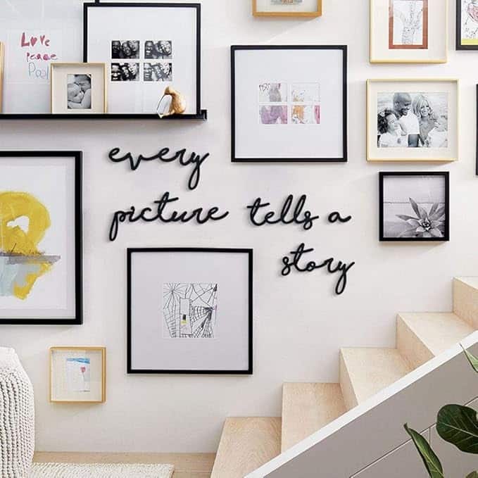 Every Picture Tells a Story Metal Wall Art