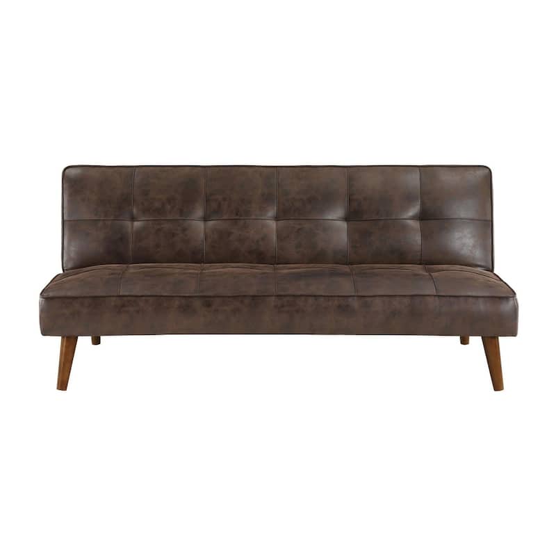 Ralston Upholstered Tufted Convertible Sofa Bed