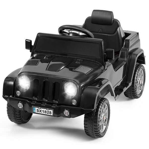 black ride on car