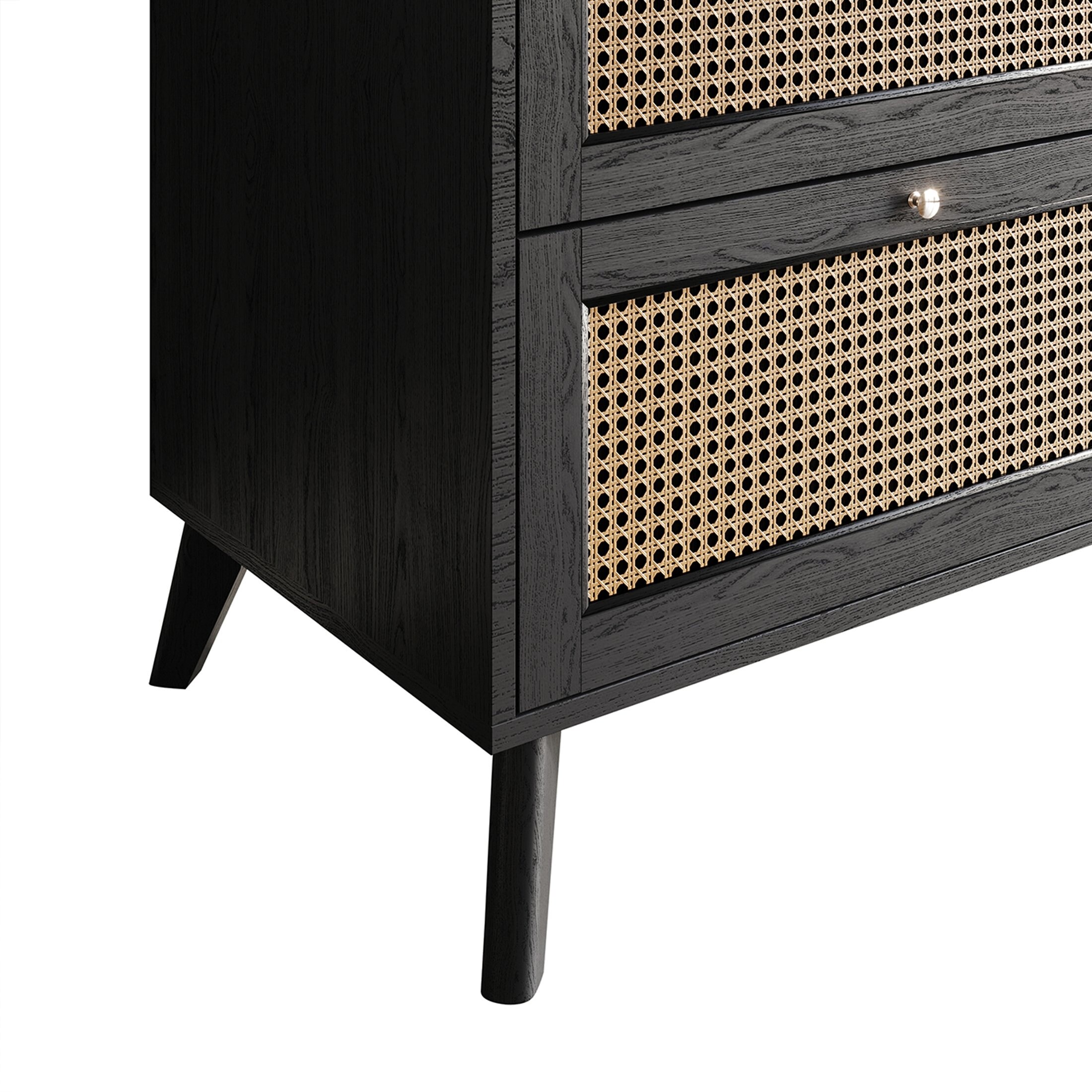 CraftPorch 4-pieces Mid-Century Modern Bedroom Set