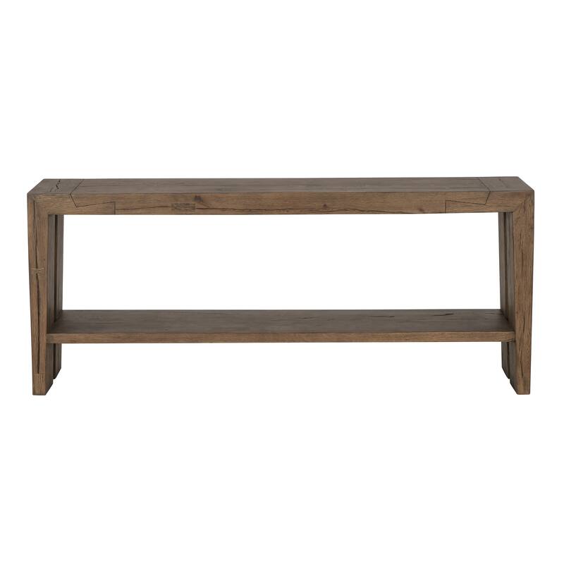 Classic Home Troy Oak Console Table