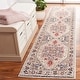 preview thumbnail 3 of 9, SAFAVIEH Luna Rebecka Oriental Medallion Rug 2'2" x 9' Runner - Beige/Black Rust - Runner