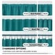 preview thumbnail 8 of 109, Deconovo Back Tab Blackout Curtains (2 Panel)