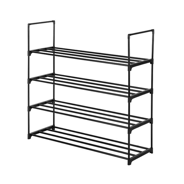 3/4 Tier Home Storage Organizer Cabinet Shelf Space Saving Shoe Tower Rack 