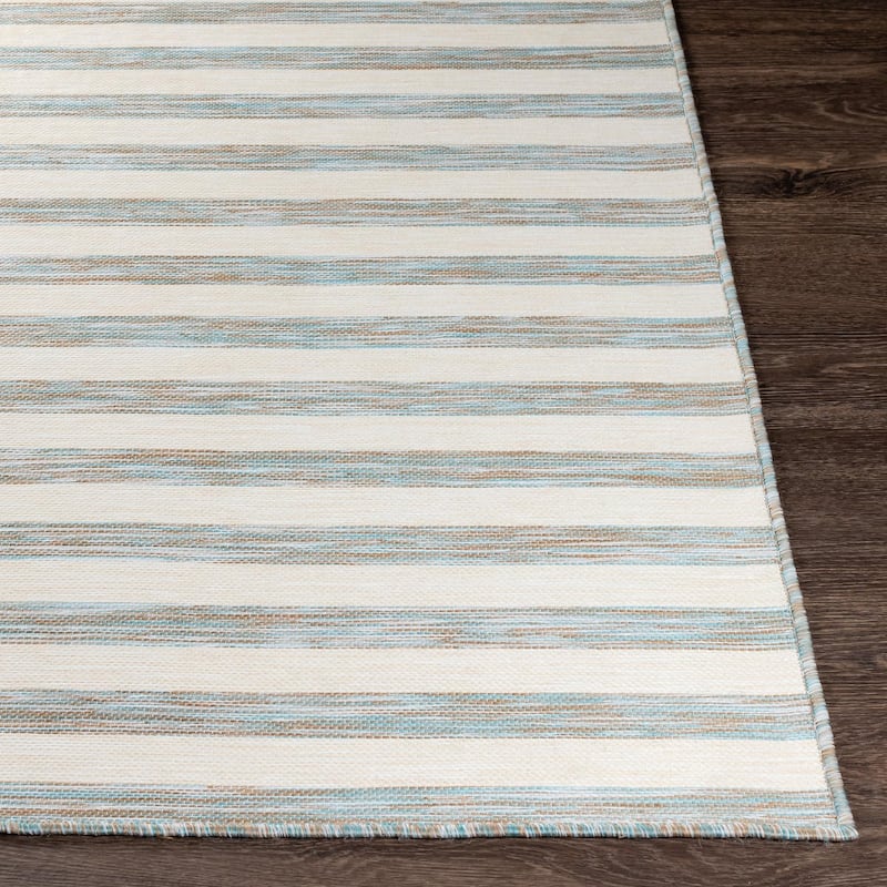 Kermie Country Stripe Indoor / OutdoorArea Rug
