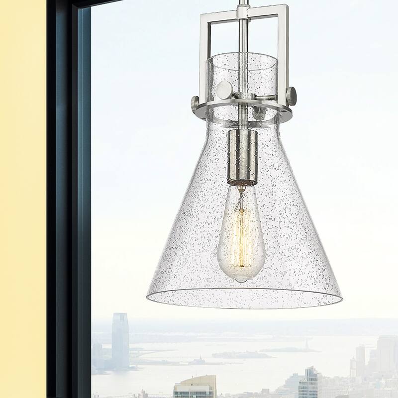 Innovations Lighting Newton Cone - 1 Light 10" Stem Hung Pendant