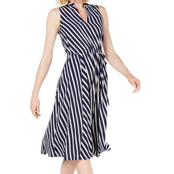 anne klein navy dress
