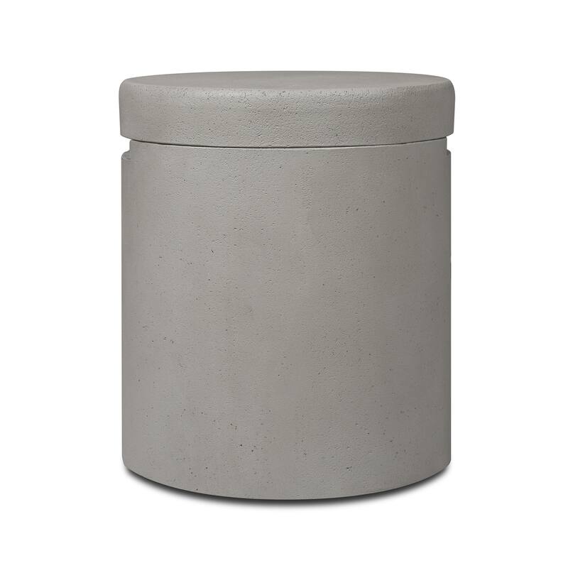 Bryce Propane Tank Cover in Fog Made in the USA by Real Flame