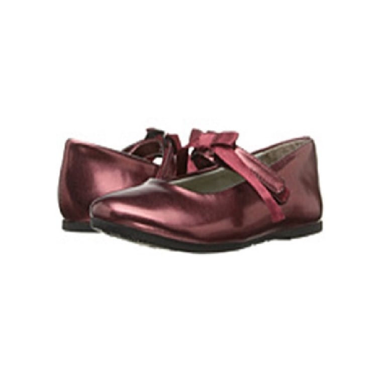 girls burgundy dress shoes