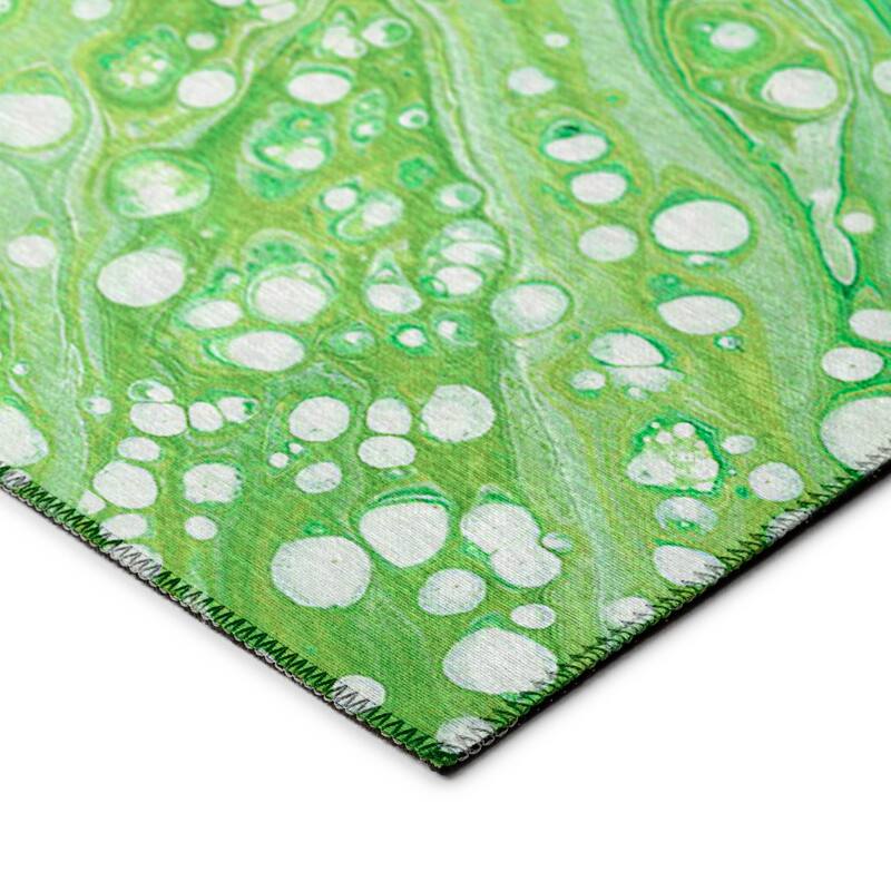 Indoor/ Outdoor Addison Karina Abstract Washable Area Rug