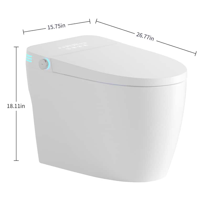 All-in-One Tankless Smart Toilet