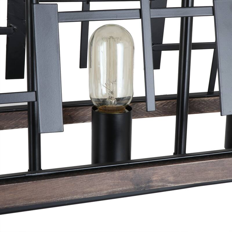 Anmytek Dining Room Linear Chandelier Farmhouse Modern Kitchen Island Pendant Lighting Fixtures