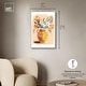 preview thumbnail 18 of 63, Mid Autumn Flowers Canvas Boho Colorful Wall Art by Art Remedy