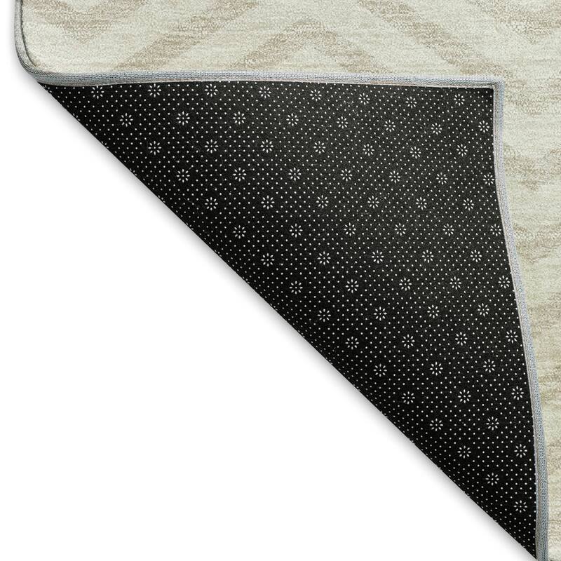 Premium Washable Super Soft Modern Chevron Mayfield Rug