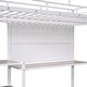 preview thumbnail 12 of 10, White Twin Size Metal Loft Bed with Desk, Whiteboard, Shelves, and Ladder