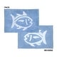preview thumbnail 21 of 22, Southern Tide Skipjack Reversible Cotton Bath Rug 17 x 24 - Little Boy Blue